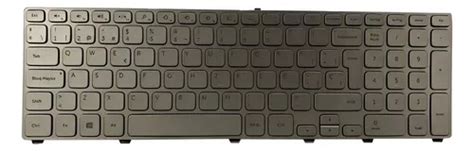 Teclado Dell Inspiron Plata Luminoso Esp Mercadolibre