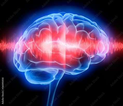 Brainwaves Stock Illustration Adobe Stock