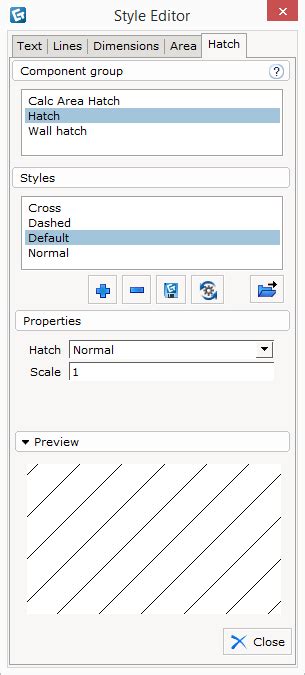 Style Editor Hatch Configura Help Center