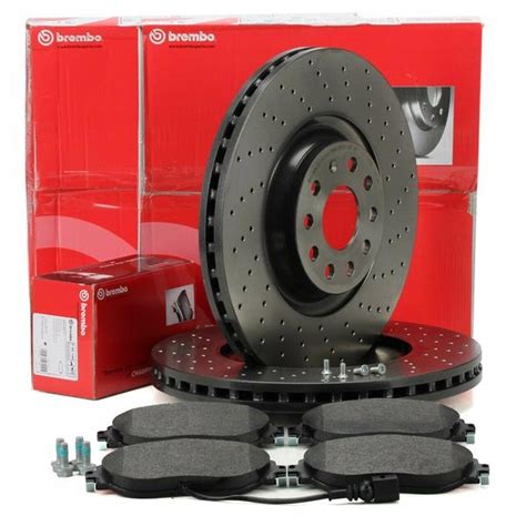 BREMBO XTRA TARCZE KLOCKI PRZÓD AUDI S3 VW GOLF R za 1205 22 zł z