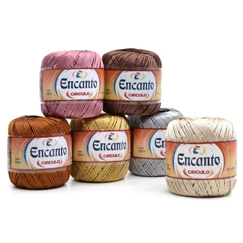 Linha De Crochê Encanto - LINHA ENCANTO DE CROCHE DA CIRCULO | Shopee Brasil