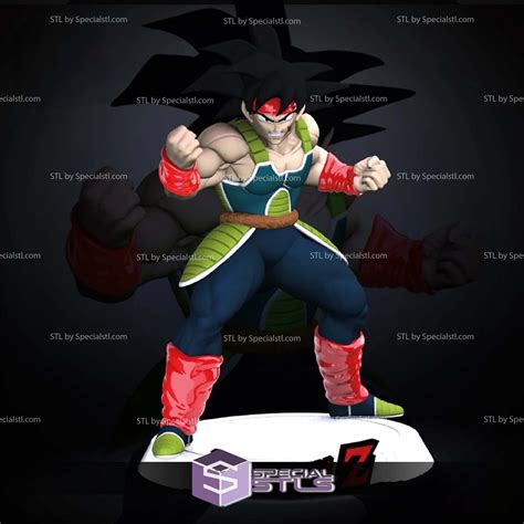 Bardock Posing Digital Stl Sculpture Specialstl