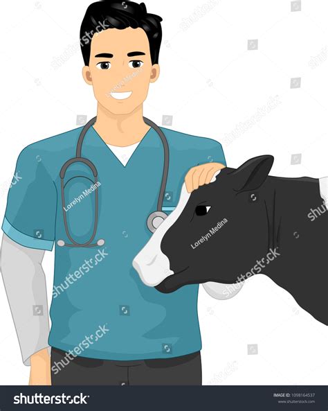 Veterinarian Clip Art Illustrations