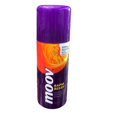 Moov Rapid Relief Spray 150ml First Relief From Aches And Pain Lazada