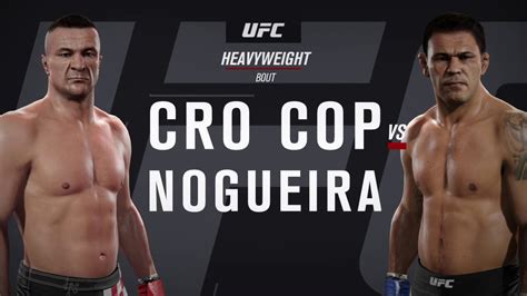 EA SPORTS UFC 2 Mirko Cro Cop Vs Minotauro Nogueira YouTube