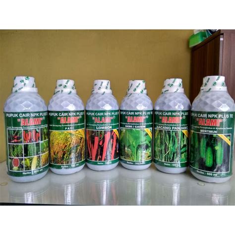 Jual Pupuk NPK Cair Alami Khusus Padi 500 Ml Shopee Indonesia