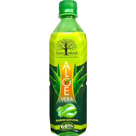 Natural Flavour Aloe Vera Drink Bottle Cl Tesoro Natural