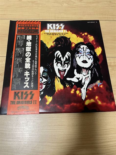 【やや傷や汚れあり】3lp国内盤 帯付 Vip 5504〜6 ペーパーマスク付キッス Kiss続・地獄の全貌の落札情報詳細 ヤフオク