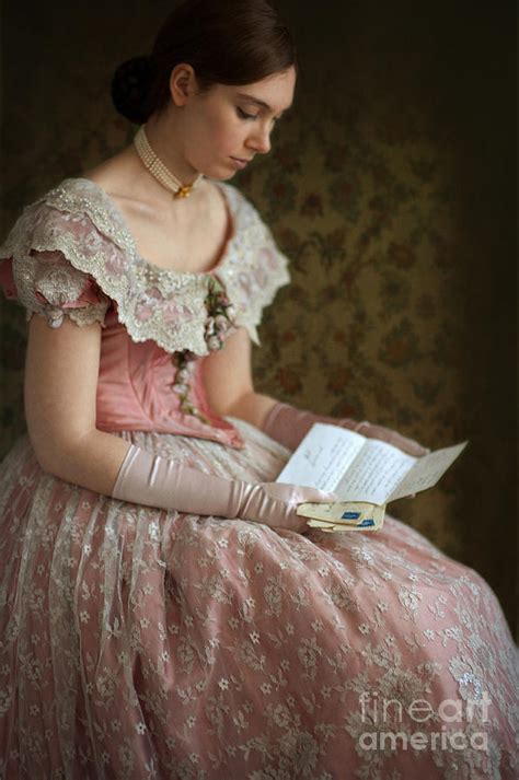 Victorian Woman Reading A Letter Photograph By Lee Avison Fine Art