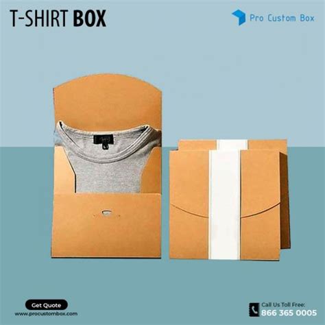 Custom T-Shirt Boxes - Printed T Shirt Packaging Boxes Wholesale