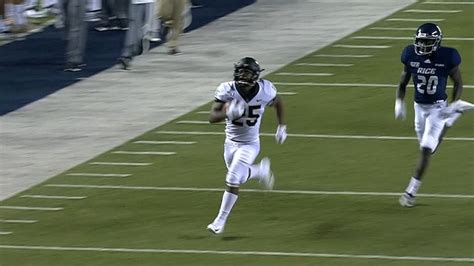 Kenneth Walker Breaks Free For 96 Yard Wake Forest Td Espn Video