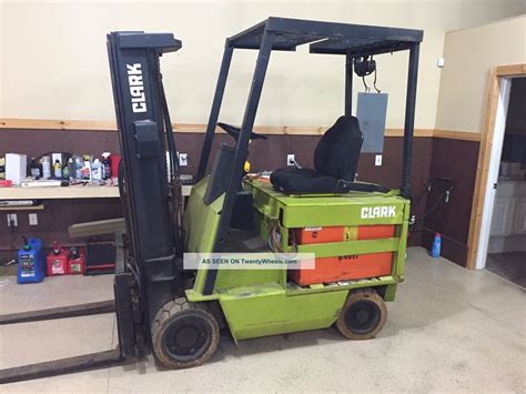 Clark Ecs Electric Forklift