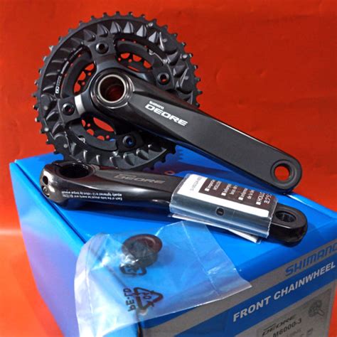 Jual Crank Shimano HTII Deore M6000 Triple Chain Ring Kab Bogor