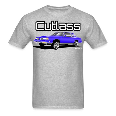 Oldsmobile Cutlass Lowrider Blue T Shirt