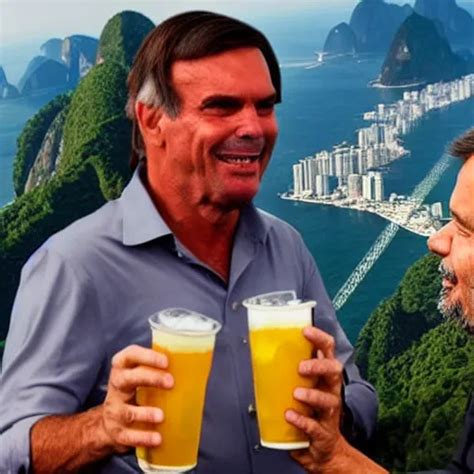 Realistic Image Of Bolsonaro And Lula Together Stable Diffusion Openart