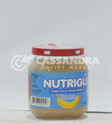 Nutrigu Baby Food Banana Oz Cassandra Online Market