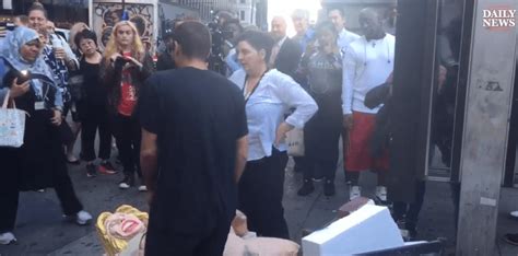 Naked Hillary Clinton Statue Causes A Scene In NYC Instinct Magazine