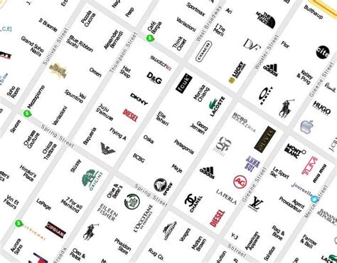 These City Maps Made Entirely Of Brand Logos Are Surprisingly Useful