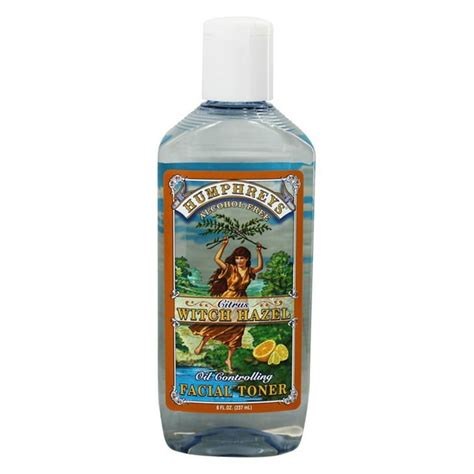 Humphreys Witch Hazel Oil Controlling Toner Citrus 8 Fl Oz