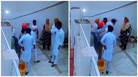 Aap Mla Baljinder Kaur Being Beaten By Her Husband At Her House In