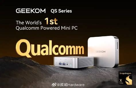 Geekom Siapkan Mini PC Snapdragon X Elite Bakal Jadi Yang Pertama