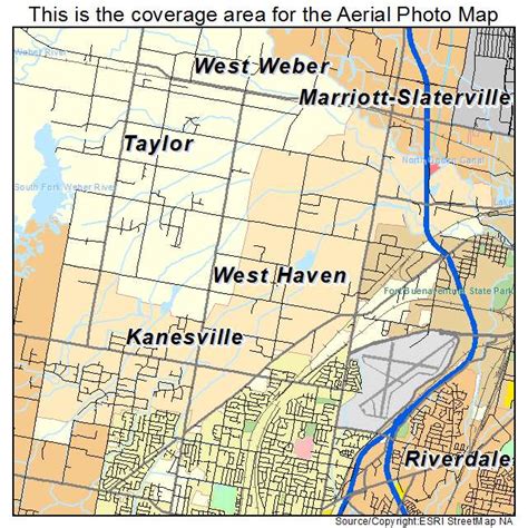 Aerial Photography Map of West Haven, UT Utah