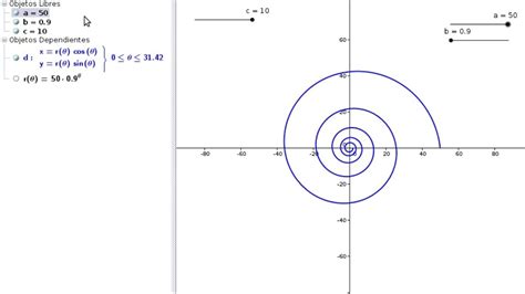 Curvas polares IX Espiral logarítmica YouTube