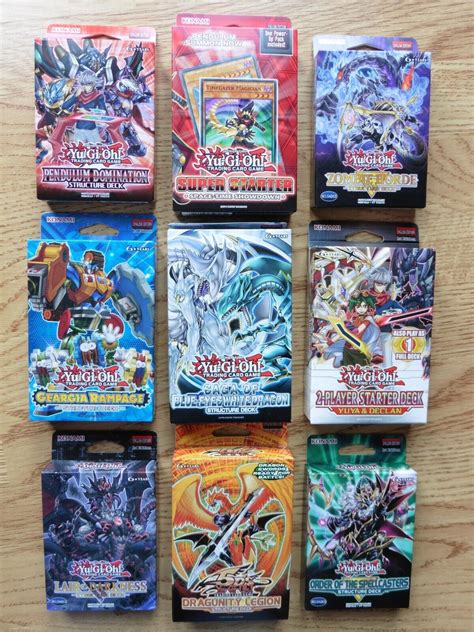 Yu Gi Oh Starter Structure Decks New Sealed No Box Decks Sealed