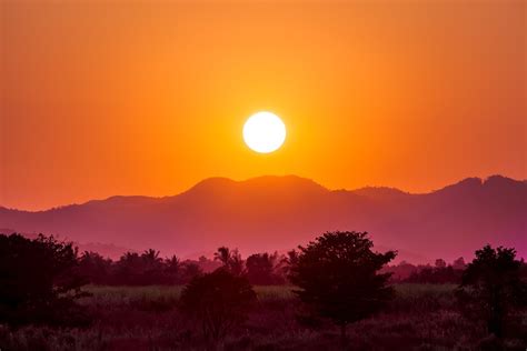 Atardecer Colina Montaña Paisaje Foto gratis en Pixabay Pixabay