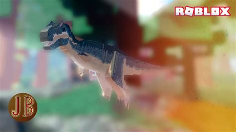 Novo Allossaurus Jurassic Blocky Roblox Showcase Youtube