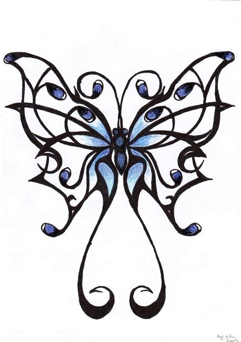 Pin On Butterfly Tattoo Drawings