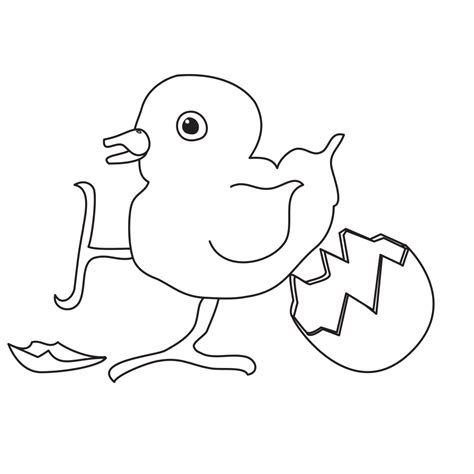 Baby Chick Hatched Outline Png Svg Clip Art For Web Download Clip