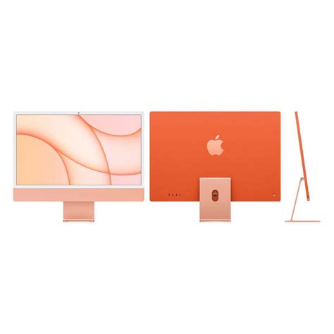 24-inch iMac: Apple M1 chip 8-core CPU, 8-core GPU/8GB/256GB – Orange ...