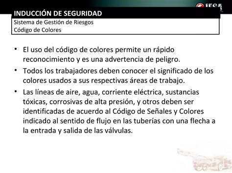 Seguridad 8 Codigo De Colores Y Señales Ppt