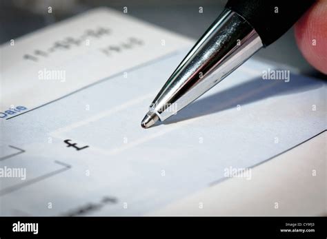 Bank Cheque Book Hi Res Stock Photography And Images Alamy