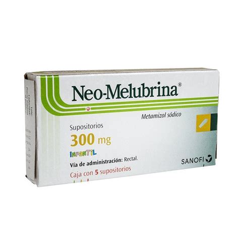 Neo Melubrina Mg Supositorios Farmaciard