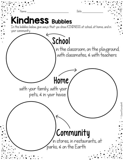 Kindness Worksheets Made By Teachers