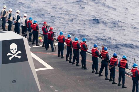 Dvids Images Uss Kidd Ddg Sailors Perform A Replenishment At