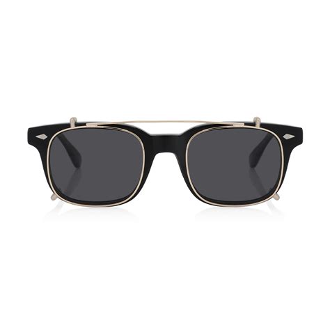 Buy Rectangular Demo And Smoke And Shining Black Sunglasses Online In Kuwait Boutiqaat