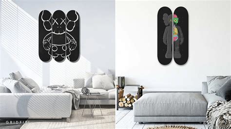 20+ Skateboard Wall Art Ideas & Deck Decor Inspiration | Gridfiti