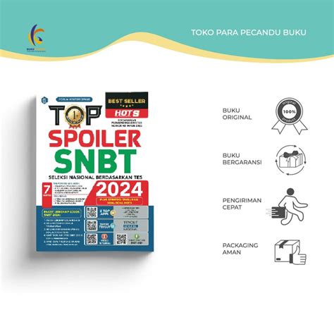 Jual Buku Tes Top Spoiler SNBT 2024 Forum Mentor Genius Koord