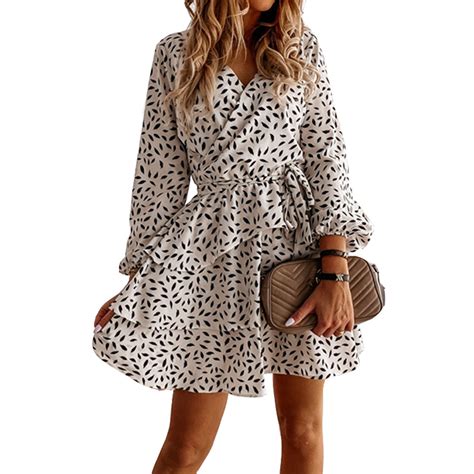 Sexy Floral Floral Long Sleeve Dress Cjdropshipping