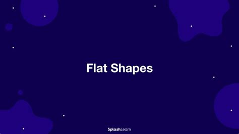 Explore The World Of Flat Shapes — Math Lesson Plan