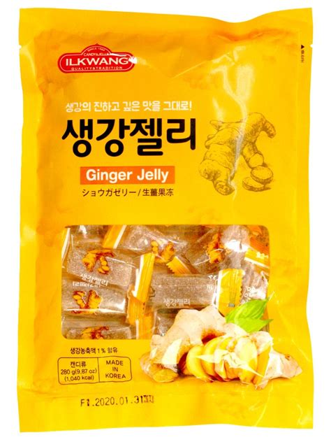 Ilkwang Ginger Chew Jelly Chews Chewy Candy 250 Grams 88