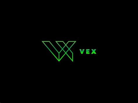 Premium Vector | A green vex logo with the title'vex