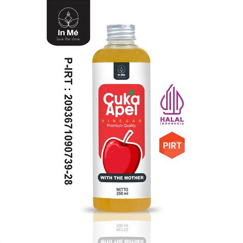 Jual Inme Cuka Apel Original Ml Apple Cider Vinegar With The