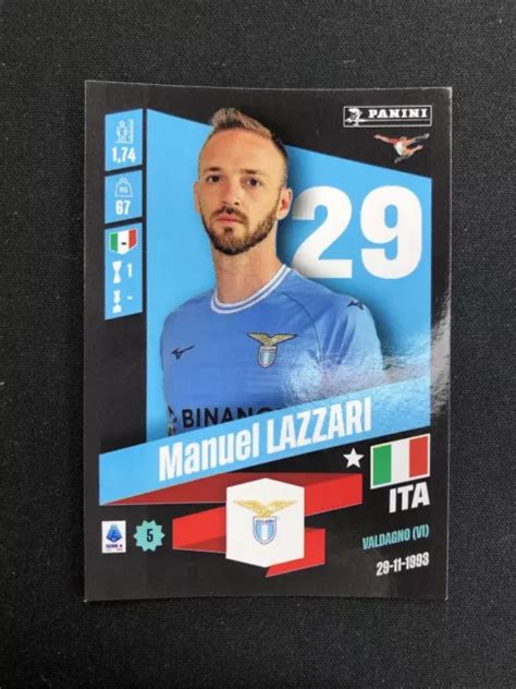 FIGURINE CALCIATORI PANINI 2022 2023 Manuel Lazzari N 229 Lazio EUR 1