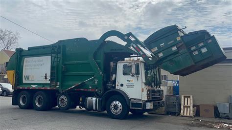 Waste Management 212765 Mack MRU McNeilus Front Loader YouTube