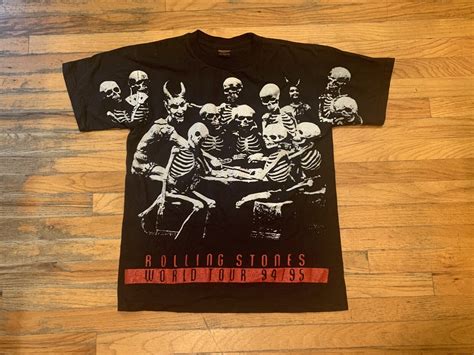 Vintage Rolling Stones Voodoo Lounge Tour T Shir Gem