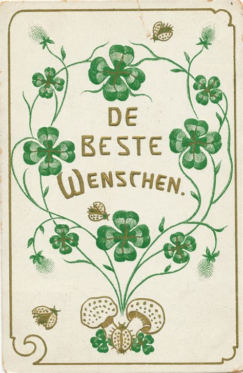 Pc De Beste Wenschen 1910 Janwillemsen Flickr